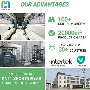 Factory Direct Durable Warp Knit Polyester Tricot Fabric Super Poly Golden <strong>Velvet</strong> Fabric for School Uniform <strong>Tracksuit</strong> - Product Image 6