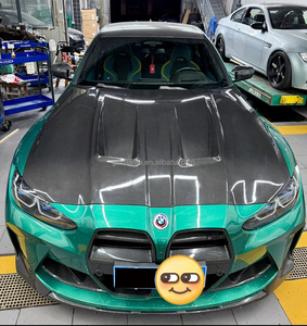 Kap mesin serat karbon kering gaya sebuah Untuk BMW M3 M4 G80 G82 G83 kap mesin karbon mobil kualitas tinggi - Product Image 6