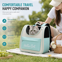 Sac à dos portable pour chat et chien Oxford [En stock] – Capsule spatiale respirante et spacieuse avec protection solaire pour les sorties