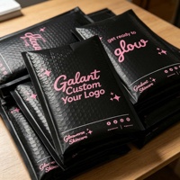 Enveloppes à bulles noires personnalisées grand format 10x13 pour expédition en gros – Emballage rembourré écologique auto-adhésif