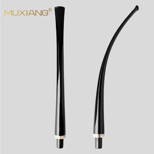 MUXIANG Wood Pipe Mouthpiece Long Straight Reusable Acrylic Smoking Accessory - Product Image 2