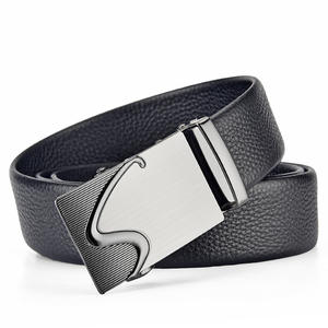 <span class=keywords><strong>2022</strong></span> nuevo estilo de cinturón de negocios con hebilla automática para hombres cinturón suave personalizado del fabricante - Product Image 3