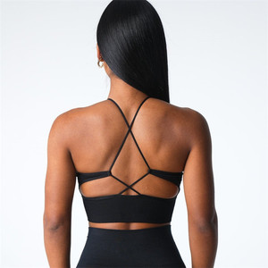 เสื้อแขนกุด <span class=keywords><strong>P790</strong></span>สำหรับผู้หญิงเสื้อกล้ามเล่นกีฬาฟิตเนสออกกำลังกายระบายอากาศได้ดี - Product Image 5