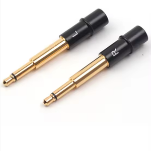 Mini prise mono TS 3,5 mm de type long plaquée or 3,5 mm 2 pôles pour Meze 99 Classics 99neo ANTONIO 99 <span class=keywords><strong>NEO</strong></span> <span class=keywords><strong>NOIR</strong></span> - Product Image 1