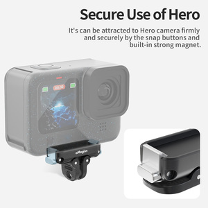 Cao khả năng tương thích Top bìa dễ dàng sử dụng Magnetic nhanh chóng phát hành Kit cho <span class=keywords><strong>GoPro</strong></span> hero13/12/11/10/9/Max Thể thao Phụ Kiện máy ảnh - Product Image 6