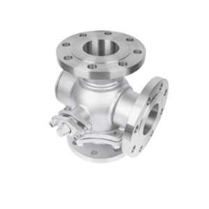 Q44f/55f-16p thép không gỉ 304 <span class=keywords><strong>3</strong></span> cách t L cổng Hướng dẫn sử dụng mặt bích <span class=keywords><strong>3</strong></span> cách bóng van ppl kín nhiệt độ cao bóng van - Product Image 3