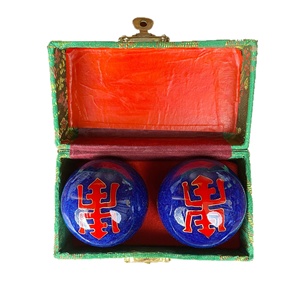 Balle de fitness cloisonnée, émail artisanal, logo panda, patrimoine culturel immatériel de Pékin - Product Image 5