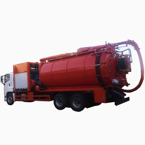 I Suzu 20 M3 Camion-citerne diesel à transmission manuelle Nettoyage et aspiration à haute pression pour les eaux usées industrielles des eaux usées domestiques - Product Image 1