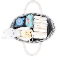 Organisateur de caddie de couches pour bébé nouveau-né panier cadeau de douche avec cintre pour poussette