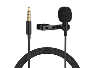 Mini Tie-clip Condenser Miniature Lavalier Microphone Microfone Light-weight,condenser Microphone Professional <strong>Mic</strong> 35HZ-18KHZ - Product Image 2