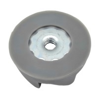 Engrenage d'accouplement en plastique gris M5, disque d'entraînement de 30 mm de diamètre gauche, pièces de rechange en caoutchouc pour remplacement de mixeur et presse-agrumes électriques