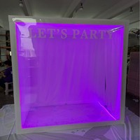 Pavillon de photographie personnalisable pour mariages et fêtes, toile de fond pour pavillon