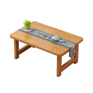 Mesa Tatami de madera maciza de 80 cm, mesa de centro multifunción para ventanales o dormitorios - Product Image 5