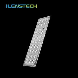 ILENSTECH hight power plastic 250mm 73*151 wide beam angle led lens for street lighting