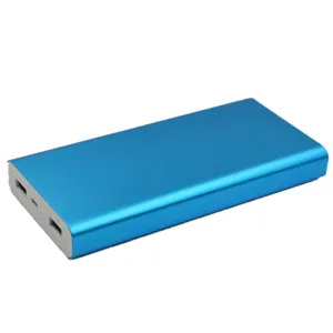 Chargeur mobile haute capacité batterie 20000 Powerbank chargeur de batterie externe Portable Mini métal 20000Mah batterie externe universelle