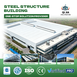Bâtiment d'entrepôt et d'atelier en structure acier modulaire avec cadre en acier Q355 et hangar à <span class=keywords><strong>prix</strong></span> avantageux - Product Image 1