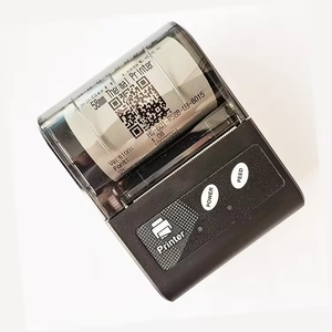 Stampante Termica Portatile Mini POS da 58mm per Foto Passaporto, Etichette Barcode, Ricevute, USB+Wireless, Bianco e Nero - Product Image 5