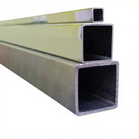 Tube carré en acier inoxydable 304/316/316L 30x30mm perforé sans soudure anti-corrosion longueur personnalisable