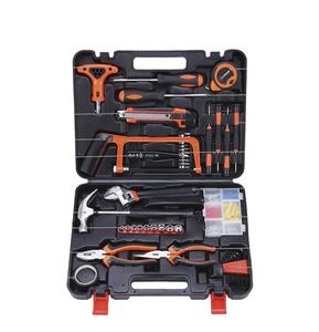 Kit d'outils professionnel de 82 pièces - Solution complète <span class=keywords><strong>pour</strong></span> les réparations à domicile avec testeur de tension numérique et clé à molette réglable de 8 pouces - Product Image 1