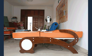 Tốt Nhất Bán Ngọc Bích Ấm 9 Ngọc Bộ Con Lăn Nước Nóng Điện Massager Cho Cơ Thể Ứng Dụng Massage Giường - Product Image 2