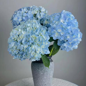 Corte fresco azul Rosa Hortensia <span class=keywords><strong>flores</strong></span> <span class=keywords><strong>arreglos</strong></span> hechos a mano de larga duración 3-5 años estilo romántico directo Yunnan Día de San Valentín - Product Image 3