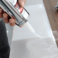 Scellant silicone neutre anti-moisissure 991, colle imperméable résistante aux UV pour la cuisine, les toilettes, les armoires, les portes en aluminium, les fenêtres