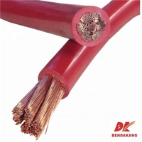 Câble de connexion de batterie résistant aux UV, conducteur en cuivre flexible DC 50 mm, 600 V, pour énergie photovoltaïque basse tension