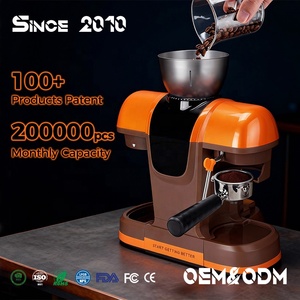 <span class=keywords><strong>Machine</strong></span> à <span class=keywords><strong>expresso</strong></span> automatique semi-automatique 58 mm avec moulin à café et porte-filtre, prix d'usine - Product Image 1