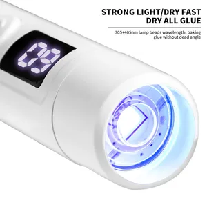 Portable Nail UV LED Lamp Rechargeable for Nails Gel Polish Drying Resin Quick UV Light Lamp for Nails Art Desk Stand Removable - Product Image 2