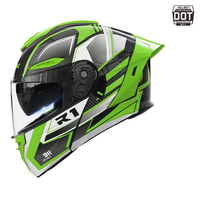 Casque de moto modulaire professionnel DOT, coque ABS, double visière relevable, amortisseur EPS, spoiler renforcé, casque de conduite urbaine