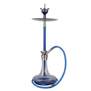 26 Inch Luxury 304 Stainless Steel Mirror Hookah Set Bar Water Tubes Large Russian Shisha Metal Hookah <strong>Smoking</strong> Flavor <strong>Bongings</strong> - Product Image 1