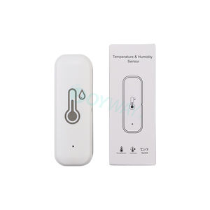 Accueil Iot Mini plastique numérique sans fil Wifi <span class=keywords><strong>Smart</strong></span> <span class=keywords><strong>Thermo</strong></span> thermomètre et hygromètre hygromètre - Product Image 1