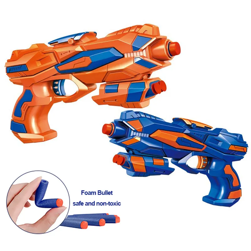 Hot Sale Cheap Price Hand Gun Toys with 8 PCS Refill Soft Foam Darts for Kids Blaster Guns Toy for Boys Guns Bullets