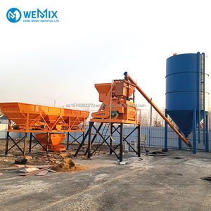 เครื่องจักรสำหรับโรงงานแบทช์คอนกรีตผสมขนาดเล็ก M3 HZS25มือสองสภาพมือสอง - Product Image 1