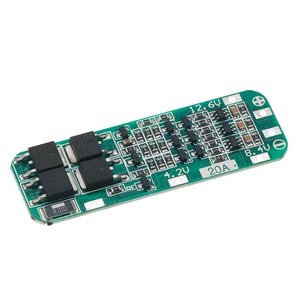 Scheda di Protezione PCB BMS 3S 20A per Batteria agli Ioni di Litio 18650, Modulo BMS 12.6V per Trapano Elettrico - Product Image 1