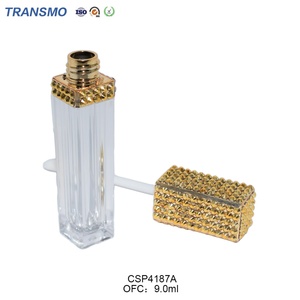 Tubes de brillant à lèvres en plastique de 7 ml avec bouchon à vis, emballage vide pour rouge à lèvres, tube de brillant à lèvres noir - Product Image 4