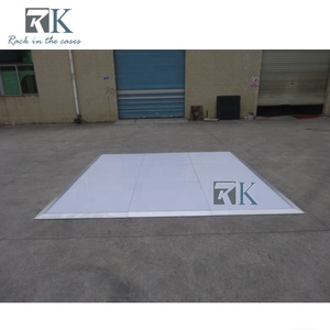 Piste de danse blanche haute brillance, amovible, pour extérieur et intérieur - Product Image 4