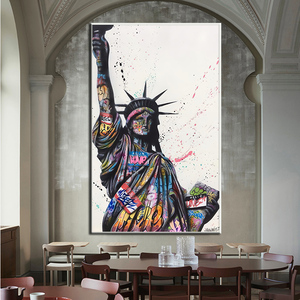 Peinture sur toile d'art, graffiti sur les murs, affiches et impressions, art de rue, image, décoration intérieure - Product Image 6