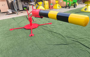 EASYFUN Super Carnival Games - Máquina inflable Wipeout Riding Bike Sweeper Eliminator para adultos, para <span class=keywords><strong>alquiler</strong></span> en fiestas y eventos - Product Image 6