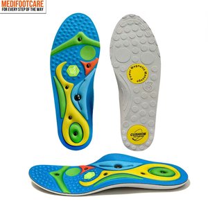 Semelles orthopédiques d'acupression pour hommes et femmes, semelles de massage de réflexologie pour soulager la douleur, soutien confortable pour un usage quotidien - Product Image 2