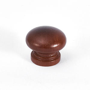 Poignée en bois monotrou tiroir armoire <span class=keywords><strong>porte</strong></span> chaussures armoire poignée de <span class=keywords><strong>porte</strong></span> monograin champignon chinois petite poignée en gros - Product Image 3