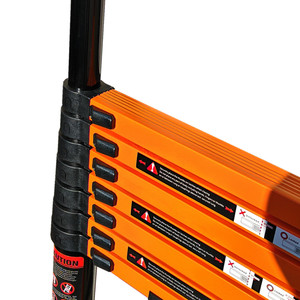 <span class=keywords><strong>Escalera</strong></span> telescópica de acero de 7, 8, 9, 10, 11, 12, 13, 14, <span class=keywords><strong>15</strong></span>, 16 peldaños, longitud de 2.7m, 3.1m, 3.5m, 3.9m, 4.3m, 4.7m, 5.1m, 5.5m, 5.9m, 6.3m - Product Image 4