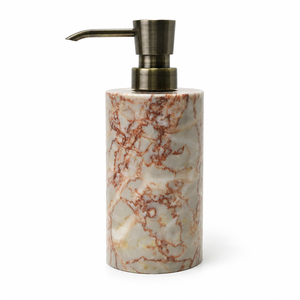 Juego de Accesorios de Baño de Lujo de 7 Piezas de Mármol Verde de la India con Bandejas, Juego de Baño de Mármol Verde Natural, Dispensador de Jabón - Product Image 3