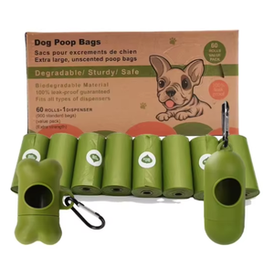 Wholesale Pet Biodegradable Corn Starch Dog Poop <b>Bag</b> Dog Waste Poop <b>Bags</b> Fully <b>Compostable</b> Disposable Poo <b>Bag</b> Customized - Product Image 3