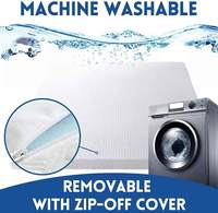 Colchón de cama de suelo futón ortopédico comprimido doble barato colchón de espuma de memoria de Gel plegable impermeable colchón híbrido Topper