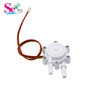 Sensor de Flujo de Efecto Hall Miniatura para Agua, Conexión Rápida de 2 Puntos, para Cafetera y Dispensador de Agua con Interfaz Pagoda - Product Image 2