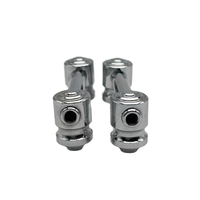 Multi-size High Quality Aluminum Tom Snare Lug Drum Twin Ball Tension Tube Lugs Parts 50MM