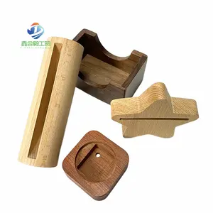 カスタマイズ木材部品ブナ材CNC部品フライス加工サービスCNC加工木材