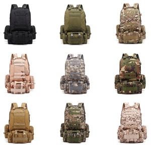 LUPU – <span class=keywords><strong>sac</strong></span> à dos tactique imperméable de 9 couleurs de 50L, <span class=keywords><strong>sac</strong></span> à dos de camping de sport en polyester - Product Image 6