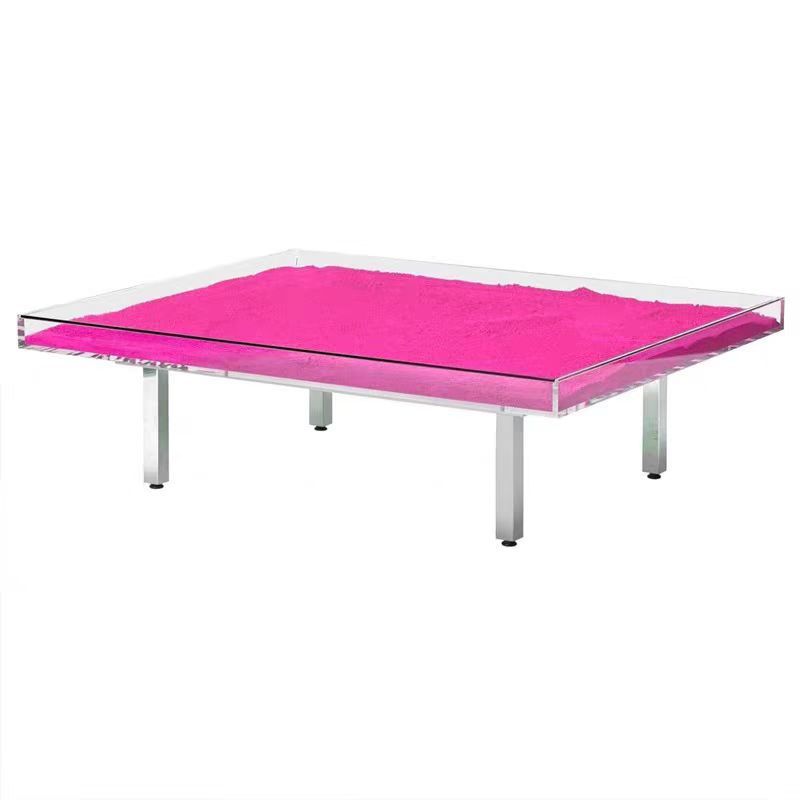 Sable de remplissage rose